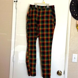 Plaid pants